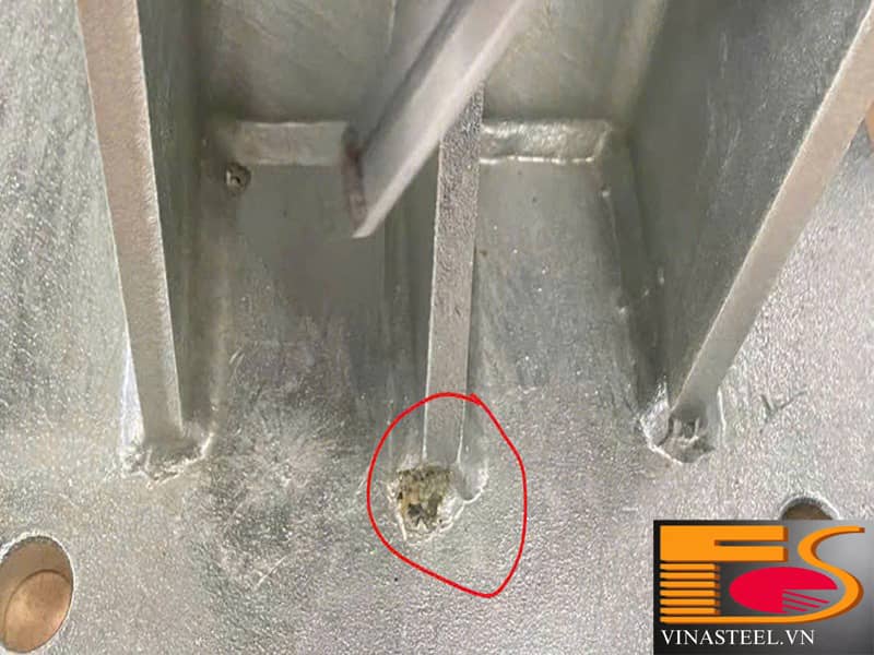 cac loi thuong gap khi ma kem nhung nong sat thep Vinasteel vn