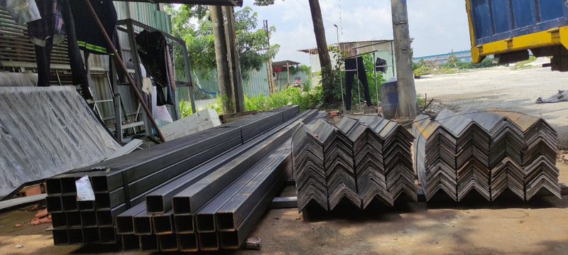 Thép ( Sắt ) V90 - V9 Mạ Kẽm Nhúng Nóng